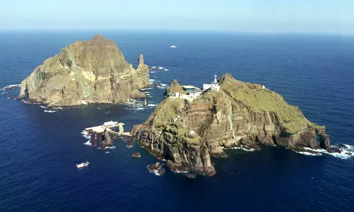 ടക്കേഷിമ: ജപ്പാന്‍- ദക്ഷിണ കൊറിയ  അവകാശത്തര്‍ക്കം വീണ്ടും മുറുകുന്നു