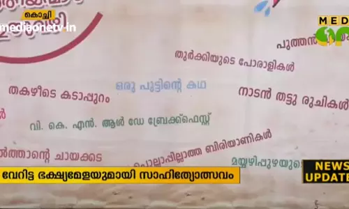 കൃതികളിലെ വിഭവങ്ങളുമായി  കൃതി സാഹിത്യോത്സവം  