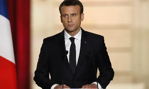 ഫ്രാന്സില് പ്രതിഷേധക്കാരുടെ യഹൂദ വിരുദ്ധ പരാമര്ശങ്ങളെ അപലപിച്ച് മാക്രോണ് ഫ്രാന്സില് പ്രതിഷേധക്കാരുടെ യഹൂദ വിരുദ്ധ പരാമര്ശങ്ങളെ അപലപിച്ച് മാക്രോണ്