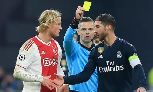 മഞ്ഞക്കാര്‍ഡ് ‘ചോദിച്ച് വാങ്ങിയ’ റാമോസിന് യുവേഫയുടെ വിലക്ക് 