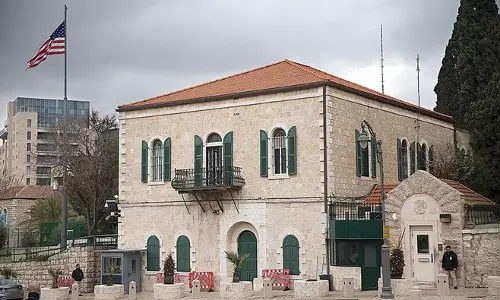 ജറുസലേമിലെ യു.എസ് കോണ്‍സുലേറ്റ് അമേരിക്ക അടച്ചു