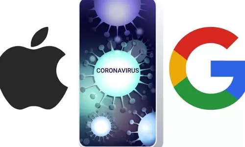 കോവിഡ് വരാന് സാധ്യതയുണ്ടെങ്കില് ഫോണില് മെസേജ് വരും; അപൂര്വ്വ സംവിധാനത്തിന് ആപ്പിളും ഗൂഗിളും ഒന്നിച്ചു കോവിഡ് വരാന് സാധ്യതയുണ്ടെങ്കില് ഫോണില് മെസേജ് വരും; അപൂര്വ്വ സംവിധാനത്തിന് ആപ്പിളും ഗൂഗിളും ഒന്നിച്ചു