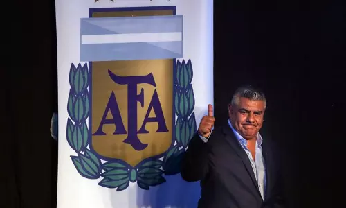 കേരളത്തിലെ അർജന്റീന ആരാധകര്‍ക്ക് നന്ദി അറിയിച്ച് അര്‍ജന്‍റീന ഫുട്ബോള്‍ അസോസിയേഷന്‍ പ്രസിഡന്റ് താപിയ