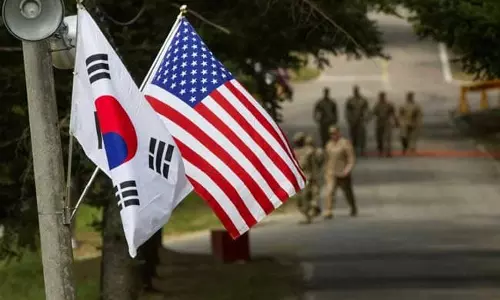 സംയുക്ത സൈനികാഭ്യാസം അവസാനിപ്പിക്കാനൊരുങ്ങി അമേരിക്കയും ദക്ഷിണ കൊറിയയും സംയുക്ത സൈനികാഭ്യാസം അവസാനിപ്പിക്കാനൊരുങ്ങി അമേരിക്കയും ദക്ഷിണ കൊറിയയും