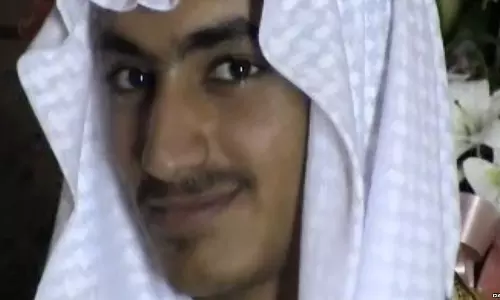 അല്ഖാഇദ തലവന് ഉസാമ ബിന്ലാദന്റെ മകന് ഹംസ ബിന് ലാദന് ഐക്യരാഷ്ട്രസഭയുടെ കരിമ്പട്ടികയില് അല്ഖാഇദ തലവന് ഉസാമ ബിന്ലാദന്റെ മകന് ഹംസ ബിന് ലാദന് ഐക്യരാഷ്ട്രസഭയുടെ കരിമ്പട്ടികയില്