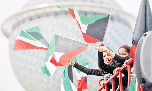 കുവൈറ്റിലെ ദേശിയ-വിമോചന ദിനങ്ങളുടെ അവസാനിക്കാത്ത പൊലിമ 