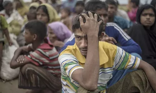 ഇനിയും റോഹിങ്ക്യന് അഭയാര്ഥികളെ സ്വീകരിക്കാനാവില്ലെന്ന് ബംഗ്ലാദേശ് ഇനിയും റോഹിങ്ക്യന് അഭയാര്ഥികളെ സ്വീകരിക്കാനാവില്ലെന്ന് ബംഗ്ലാദേശ്