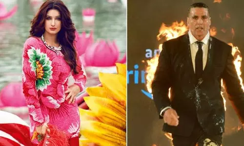 തീപിടിച്ച വസ്ത്രവുമായി അക്ഷയ് കുമാറിനെ കണ്ട ട്വിങ്കിളിന്റെ പ്രതികരണമിങ്ങനെ.. 