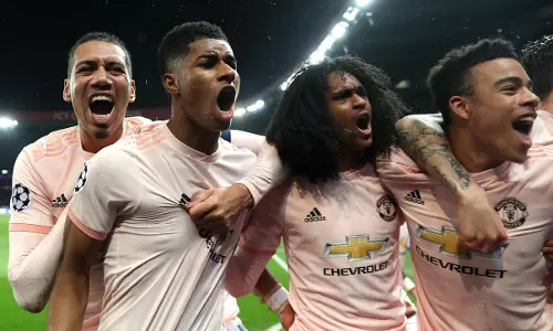 പി.എസ്.ജിയെ മുക്കി യുണെെറ്റഡ് ചാംപ്യന്‍സ് ലീഗ്  ക്വാര്‍ട്ടറില്‍