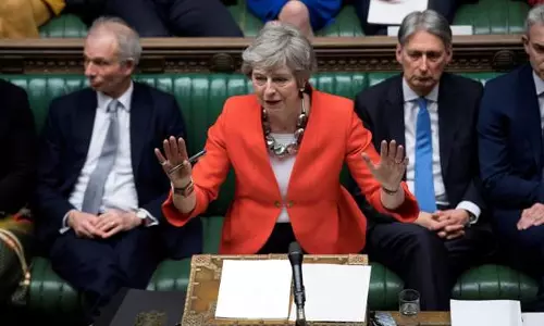 ബ്രെക്സിറ്റ് കരാര്‍ ബ്രിട്ടീഷ് പാര്‍ലമെന്റ് വീണ്ടും തള്ളി