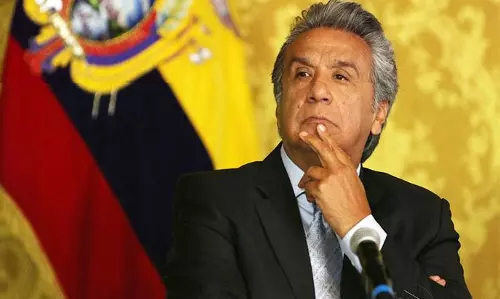 ഇക്വഡോര്‍ പ്രസിഡന്റ് ലെനിന്‍ മോറിനോയുടെ ജനസമ്മിതി കുറയുന്നു