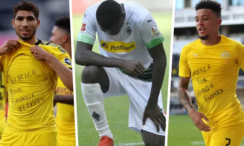 ജോർജ്ജ് ഫ്ലോയിഡും റൂഡ് ഗുള്ളിറ്റും; വംശവെറിക്ക് നോ പറഞ്ഞ ഫുട്ബോള്‍ മൈതാനങ്ങള്‍