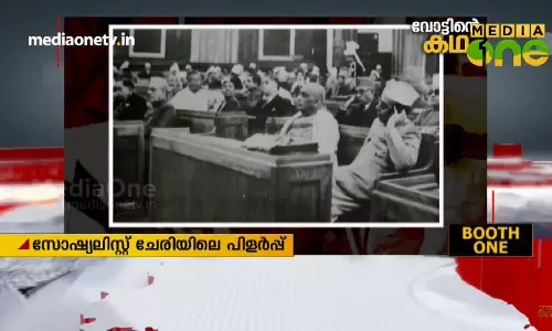 സോഷ്യലിസത്തിന്റെ പാതയില്‍ കോണ്‍ഗ്രസ്