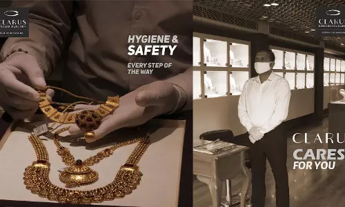 ഉപഭോക്താക്കൾക്ക് മികച്ച ഓഫറുകളുമായി ക്ലാരസ് ജ്വല്ലറി മൂന്നാം വാർഷികം ആഘോഷിക്കുന്നു ഉപഭോക്താക്കൾക്ക് മികച്ച ഓഫറുകളുമായി ക്ലാരസ് ജ്വല്ലറി മൂന്നാം വാർഷികം ആഘോഷിക്കുന്നു