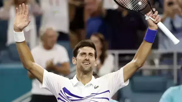 മിയാമി ഓപ്പണ്‍; മൂന്നാം റൗണ്ട് പൊരുതി നേടി ദ്യോക്കോവിച്ച്