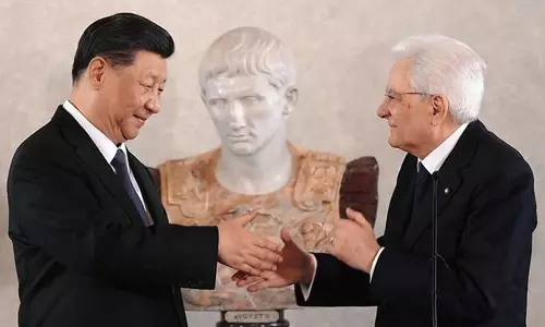 വ്യാപാര ബന്ധം വര്ദ്ധിപ്പിക്കാനൊരുങ്ങി ഇറ്റലിയും ചൈനയും വ്യാപാര ബന്ധം വര്ദ്ധിപ്പിക്കാനൊരുങ്ങി ഇറ്റലിയും ചൈനയും