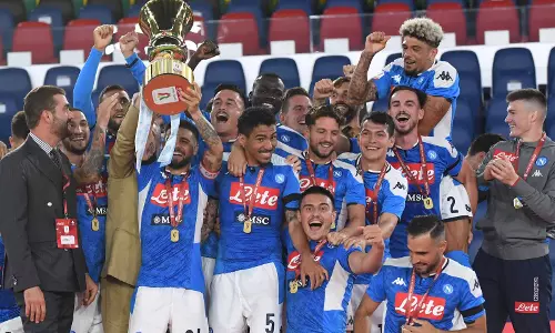 നാപോളിക്ക് ഇറ്റാലിയന്‍ കപ്പ്, ഫൈനലുകളില്‍ തുടര്‍ച്ചയായി റൊണാള്‍ഡോ തോല്‍ക്കുന്നത് ആദ്യം