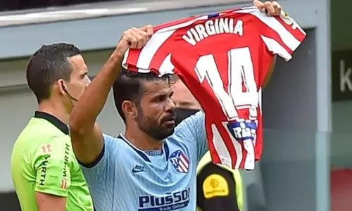 ഗോള്‍ വനിതാ താരത്തിന് സമര്‍പ്പിച്ച് കോസ്റ്റ, സമനിലയില്‍ കുരുങ്ങി അത്‌ലറ്റികോ മാഡ്രിഡ്