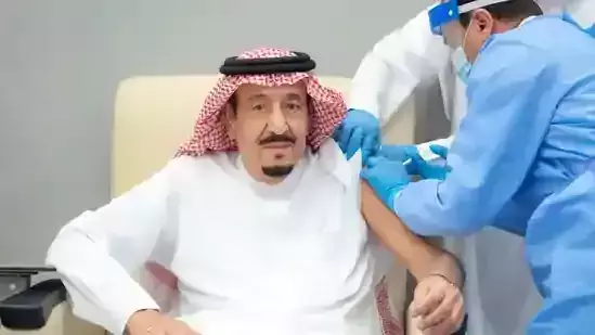 സൗദി ഭരണാധികാരി സൽമാൻ രാജാവ് കോവിഡ് വാക്‌സിൻ സ്വീകരിച്ചു