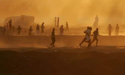 അന്തരീക്ഷ ഊഷ്മാവ് 50 ഡിഗ്രി; ചുട്ടുപൊള്ളി സൗദി