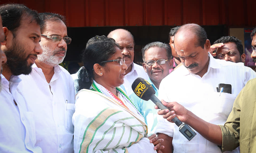 പ്രചരണ ചൂടിൽ ഷാനിമോള്‍ ഉസ്മാന്‍