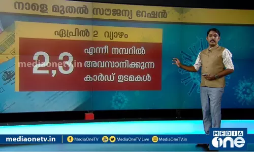 സംസ്ഥാനത്തെ സൗജന്യ റേഷന്‍; ക്രമീകരണങ്ങള്‍ ഇങ്ങനെ..