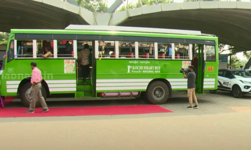 പ്രകൃതിവാതകത്തില്‍ പ്രവര്‍ത്തിക്കുന്ന കേരളത്തിലെ ആദ്യത്തെ സ്മാര്‍ട്ട് ബസ് കൊച്ചിയുടെ നിരത്തുകളില്‍