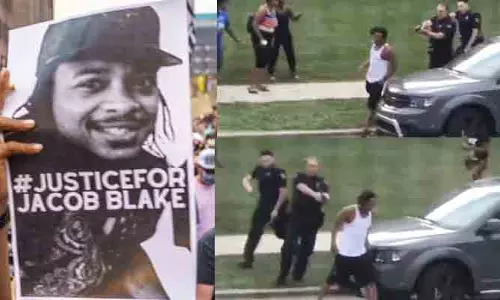 അമേരിക്കയില്‍ കറുത്തവംശജന് നേരെ വീണ്ടും പൊലീസ് അതിക്രമം: മക്കളുടെ മുന്നില്‍ വെച്ച് യുവാവിന് നേരെ ഏഴുതവണ വെടിവെച്ചു