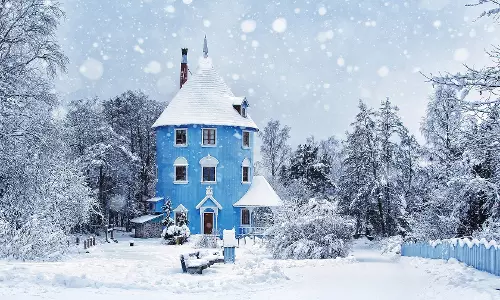 മഞ്ഞുപുതച്ച ഫിന്‍ലാന്‍ഡിലൂടെ...