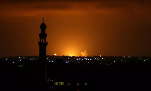 ഗസ്സയില്‍ ഇസ്രയേല്‍ ആക്രമണം