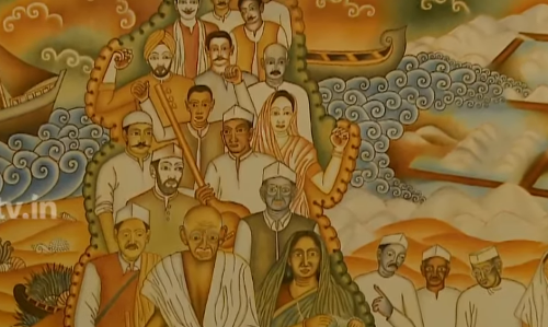 ചുമർ ചിത്രകലയിൽ വർണ്ണങ്ങൾ ഒരുക്കി ആറന്മുള വാസ്തുവിദ്യാ കേന്ദ്രം