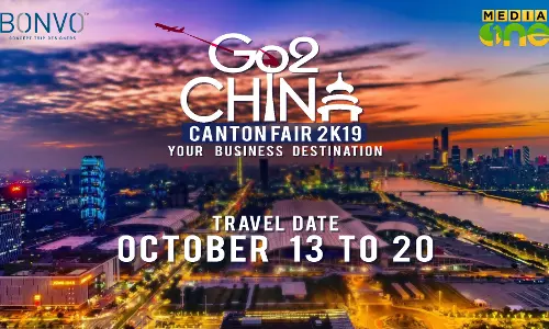 ചൈനയിലെ ലോകപ്രസിദ്ധ കാന്റൺ ഫെയറിലേക്ക് യാത്രയൊരുക്കി മീഡിയാവണ്ണും ബോൺവോയും 