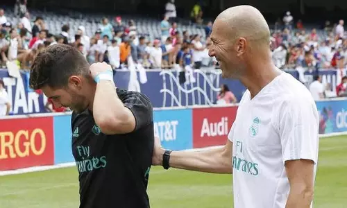 വല കാക്കാൻ ലൂക്കയോ? മകനെ ന്യായീകരിച്ച് സിദാൻ