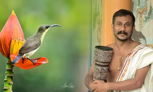 ഫോട്ടോഗ്രഫി പഠിപ്പിക്കാന്‍ പറ്റില്ല, പഠിക്കാന്‍ പറ്റും; ഫോട്ടോഗ്രഫി പഠിച്ച് വൈല്‍ഡ് ലൈഫ് ഫോട്ടോഗ്രാഫറായ മേല്‍ശാന്തി
