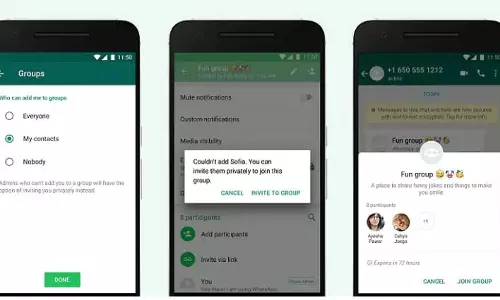 വാട്‌സ്ആപ്പിലെ പുതിയ പ്രൈവസി സെറ്റിങ്‌സ് എത്തി; സമ്മതമില്ലാതെ ഇനി ഗ്രൂപ്പുകളില്‍ ചേര്‍ക്കാനാവില്ല 
