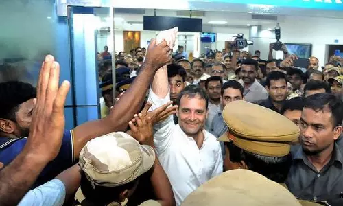 രാഹുലിന്റെ സന്ദർശനം; കൽപ്പറ്റ നഗരത്തിൽ കനത്ത സുരക്ഷ  