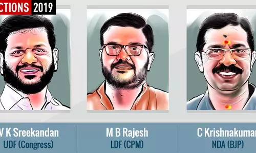 പാലക്കാട്ടെ സ്ഥാനാര്‍ഥികള്‍ തമ്മില്‍ സാമ്യതകളേറെ