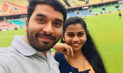 ടിക് ടോക് താരങ്ങളായ അനുരാജും പ്രീണയും മോര്‍ണിംഗ് ഷോയില്‍