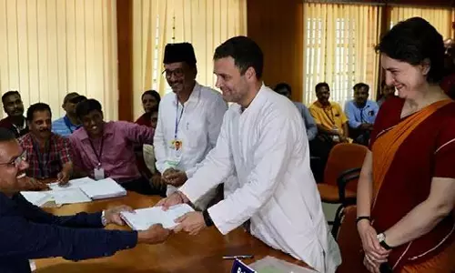 രാഹുലിന്റെ പത്രികാ സമര്‍പ്പണത്തോടെ  യു.ഡി.എഫ് പ്രചരണം സജീവമാകുന്നു