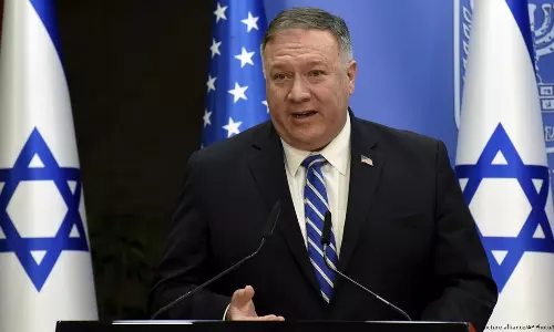 യു.എസ് സ്റ്റേറ്റ് സെക്രട്ടറി മൈക് പോംപിയോ സൗദി കിരീടാവകാശിയുമായി കൂടിക്കാഴ്ച നടത്തി