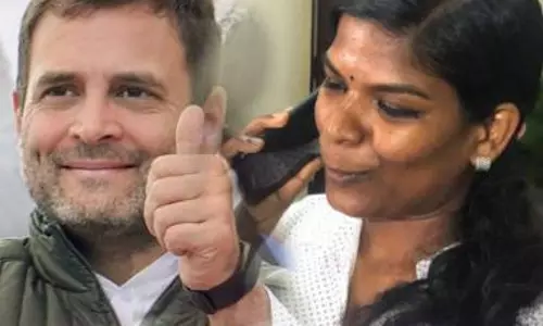 സിവില്‍ സര്‍വീസിലെ മികച്ച വിജയം; ശ്രീധന്യക്ക് രാഹുല്‍ ഗാന്ധിയുടെ അഭിനന്ദനം