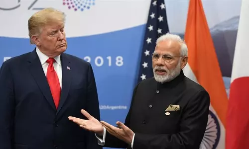 യു.എസ് ഉല്പ്പന്നങ്ങള്ക്ക് ഇന്ത്യ തുടര്ച്ചയായി തീരുവ വര്ധിപ്പിക്കുന്നത് അംഗീകരിക്കാനാവില്ലെന്ന് ട്രംപ് യു.എസ് ഉല്പ്പന്നങ്ങള്ക്ക് ഇന്ത്യ തുടര്ച്ചയായി തീരുവ വര്ധിപ്പിക്കുന്നത് അംഗീകരിക്കാനാവില്ലെന്ന് ട്രംപ്