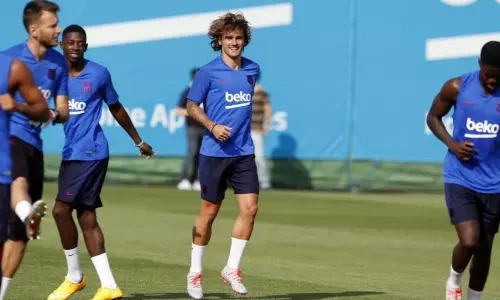 ബാഴ്‍സയില്‍ ഗ്രീസ്മാന്‍ പരിശീലനം തുടങ്ങി