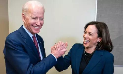 അടുത്ത ജന്മദിനം വൈറ്റ് ഹൗസില്‍: കമല ഹാരിസിന് പിറന്നാള്‍ ആശംസകളുമായി ബൈഡന്‍