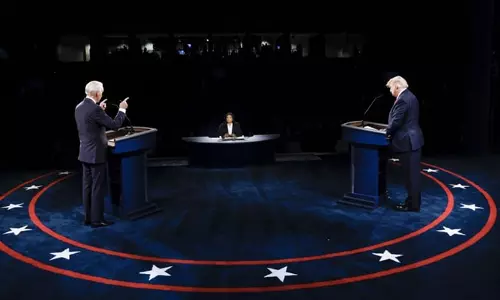 ഇന്ത്യയിലെ വായു മലിനമാണ്: തെരഞ്ഞെടുപ്പ് സംവാദത്തിനിടെ ട്രംപ്