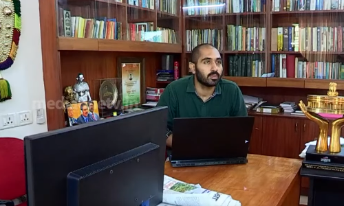 പ്രേമചന്ദ്രന്റെ സോഷ്യല്‍ മീഡിയയിലെ പ്രചരണത്തിന് ചുക്കാന്‍ പിടിച്ച് മകന്‍ കാര്‍ത്തിക്