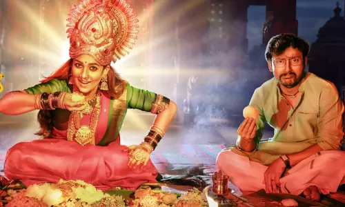 ദേവിയായി നയന്‍താര, തകര്‍ത്തുവാരി ഉര്‍വ്വശി; ചിരിയും ചിന്തയും നിറച്ച് മുക്കൂത്തി അമ്മന്‍ ട്രയിലര്‍