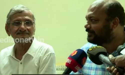 കഥാകാരനെക്കാണാന്‍ സ്ഥാനാര്‍ഥിയെത്തിയപ്പോള്‍...