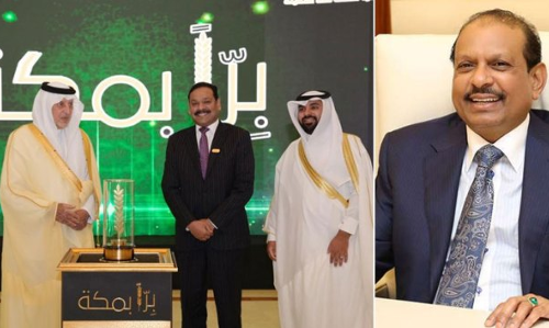 കോവിഡ് ദുരിതകാലത്തും കൈവിട്ടില്ല; പ്രമുഖ വ്യവസായി എം.എ യൂസഫലിക്ക് മക്ക ഗവർണ്ണറുടെ ആദരം