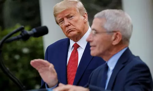 ലോക്ഡൗണ്‍ ഇളവുകള്‍ക്കെതിരായ ആരോഗ്യവിദഗ്ധരുടെ മുന്നറിയിപ്പുകള്‍ സ്വീകാര്യമല്ലെന്ന് ട്രംപ്